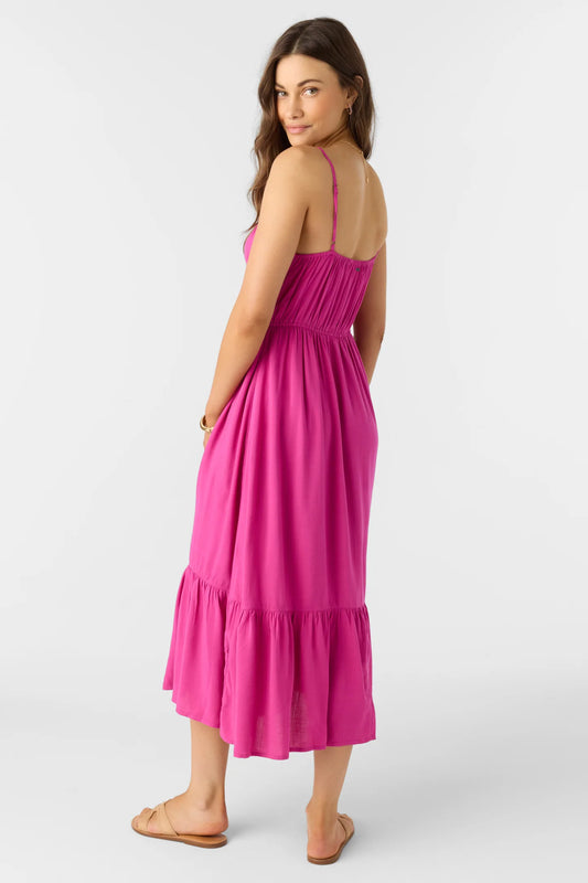 O'Neill Pilar Dress - Fuschia
