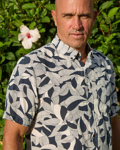 Outerknown Studio S/S Shirt - Indigo