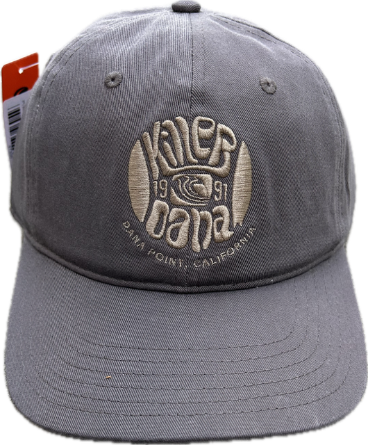 KD Groovy Embroidered Hat Charcoal