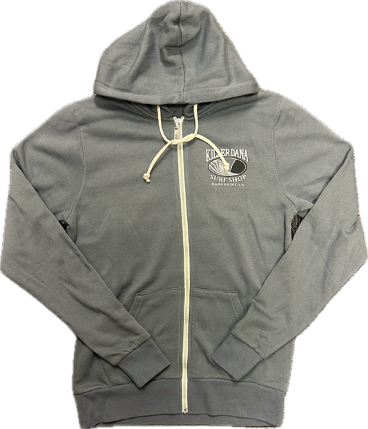 Wave Logo Zip Hoody Ink