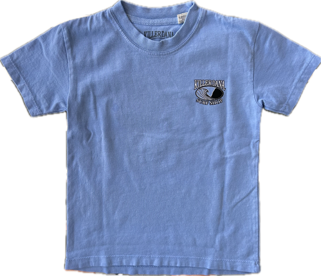 Youth Wave Logo Tee Blue