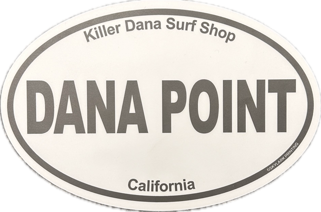 Dana Point Oval Sticker