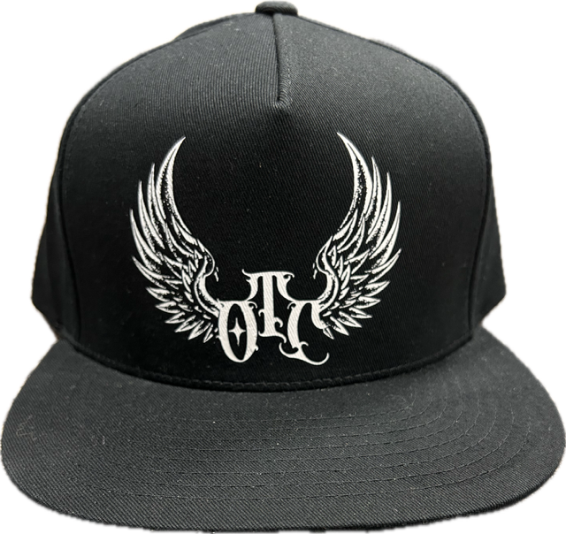 Off the Chain Wings Hat Black