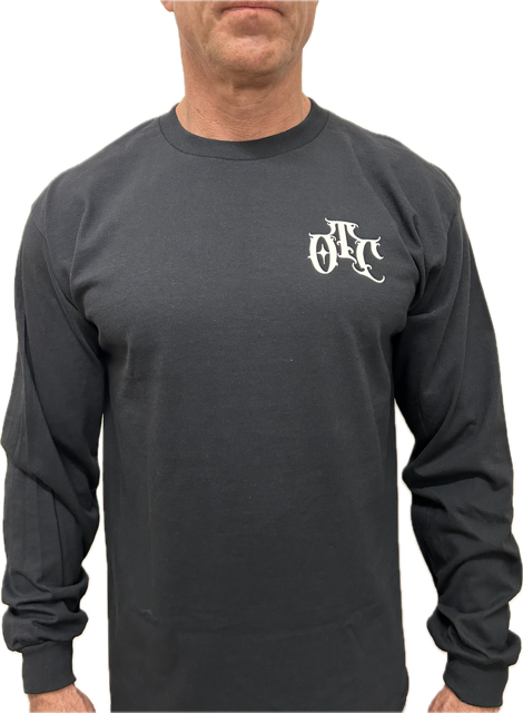 Off The Chain Wings Long Sleeve Tee Black