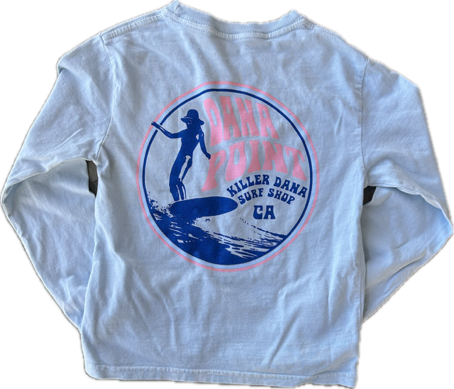 KD Youth SUP Surfer LS Tee - Powder