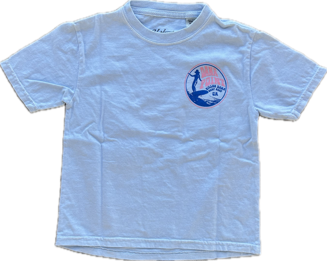 KD Youth SUP Surfer SS Tee - Powder