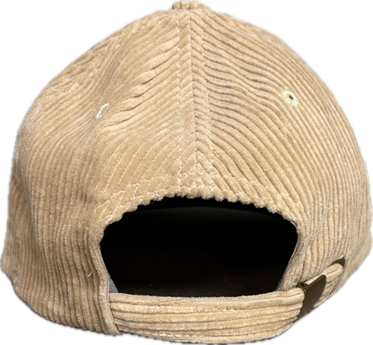 KD Wave Logo Corduroy Hat - Sand