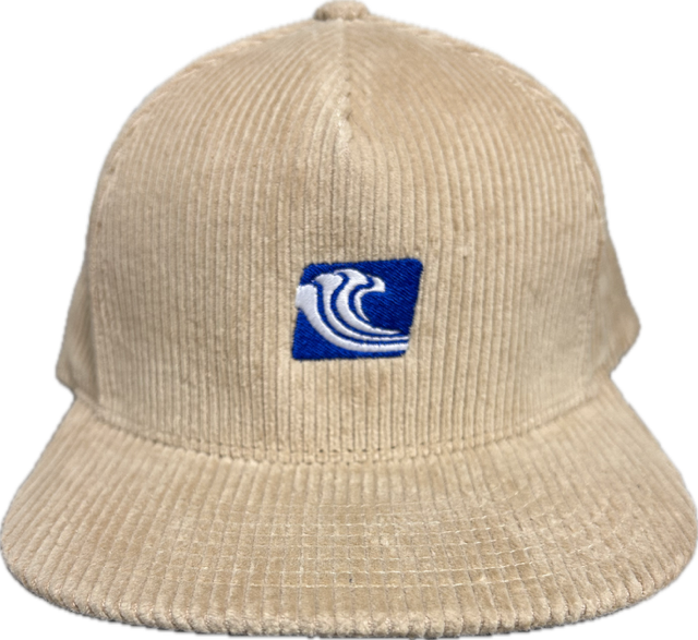 KD Wave Logo Corduroy Hat - Sand