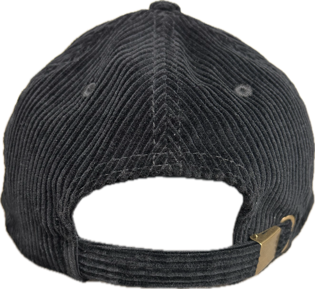 KD Wave Logo Corduroy Hat - Black