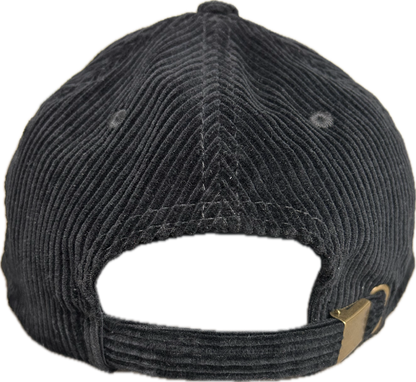 KD Wave Logo Corduroy Hat - Black