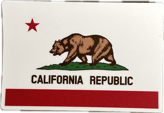 CA State Flag Sticker