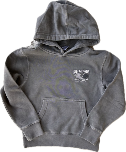 Youth Wave Logo Fleece Hoodie Black