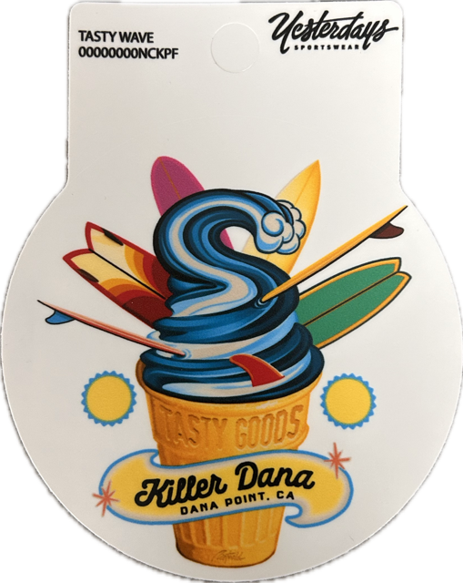 KD Tasty Wave Sticker