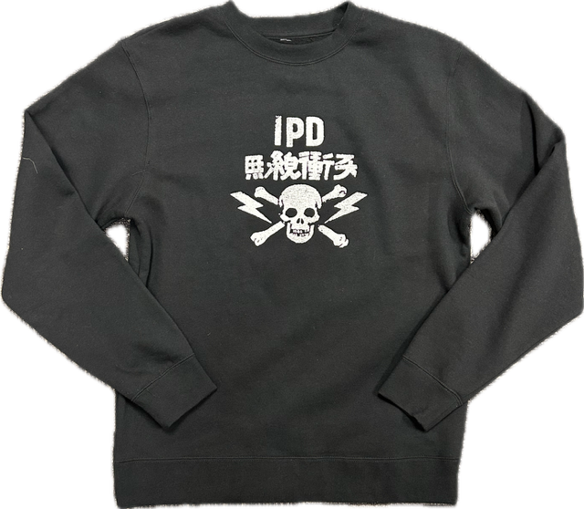 IPD Strummer Crew Neck Fleece - Black