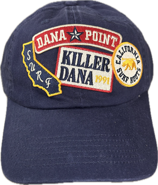 KD 4 Patch Willie Hat - Navy