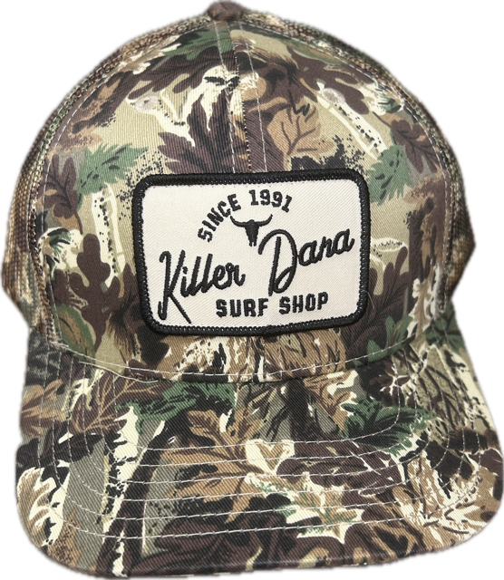Camo Leaf Bronco Patch Hat