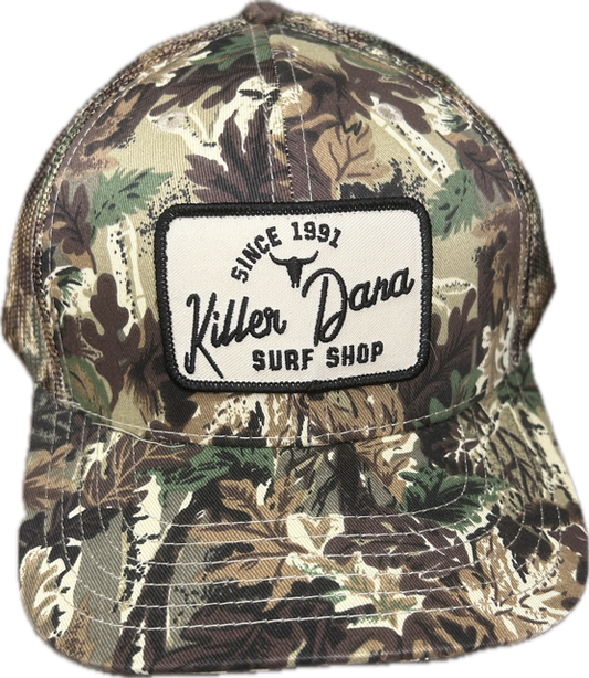 Camo Leaf Bronco Patch Hat