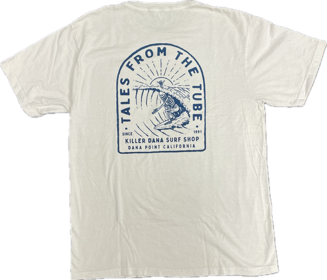 Tube Shaka SS Tee - Cappuccino