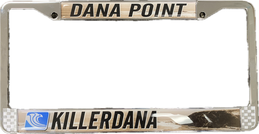 Killer Dana Chrome License Plate Frame