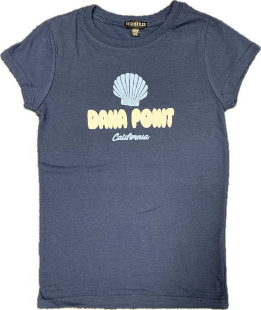 DP Stay Puff'd SS Tee Youth - Navy