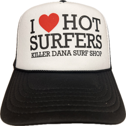 I LOVE HOT SURFERS TRUCKER