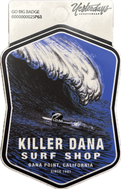 Go Wave Surfer Sticker