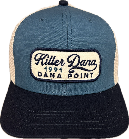 Felt Patch Hat - Marine Blue