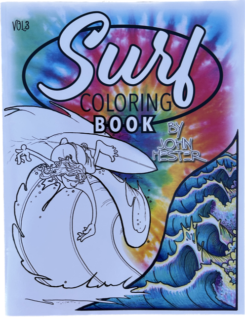 Surf Coloring Book Volume 3