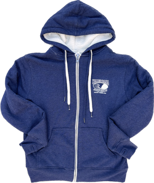Killer Dana Wave Logo Sherpa Zip Hoodie