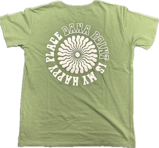 DP Is My Happy Place SS Tee - Green