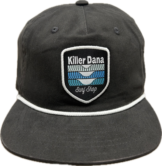 Set Shield Woven Hat - Charcoal