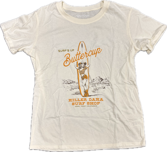 Buttercup Girl SS Tee - Ivory