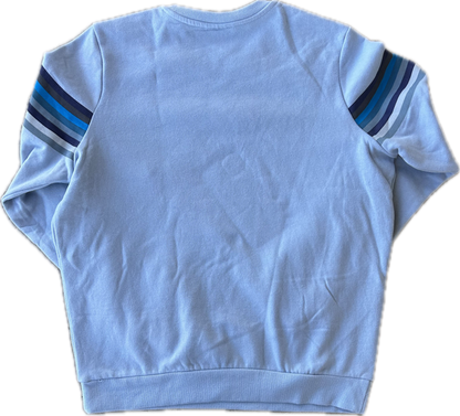Chill Stripe Dana Point Fleece Crew - Blue