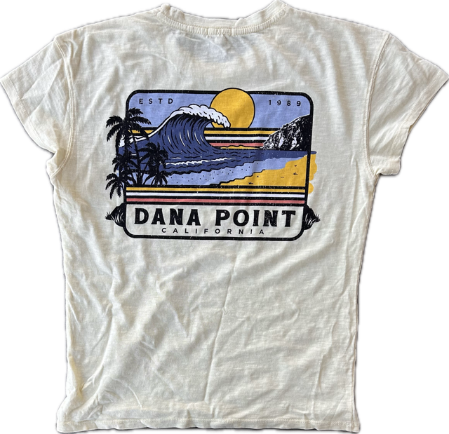 Brighter Side Dana Point SS Tee- Lemon