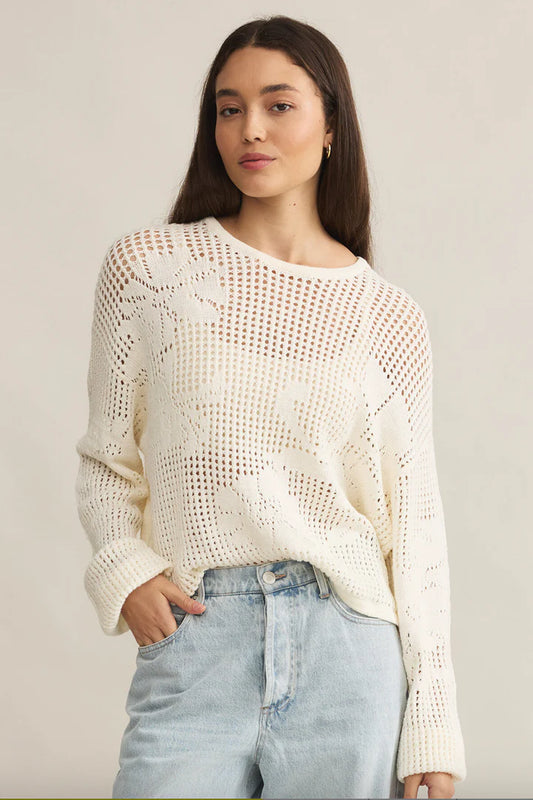 Z Supply Yael Sweater - Sea Salt