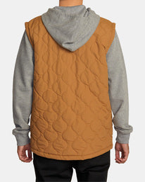 RVCA Grant Puffer Hood Fleece Jacket