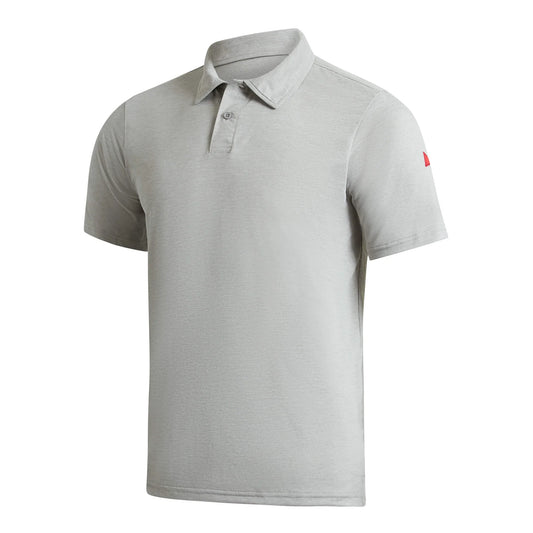 Florence Marine Airtex Collared Short Sleeve - Grey