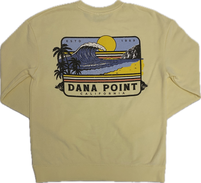 Brighter Side Dana Point Fleece - Lemon