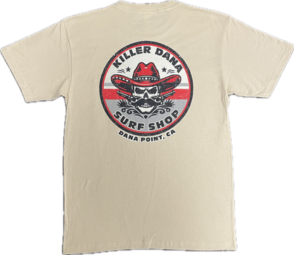 KD Skull Face SS Tee - Sand