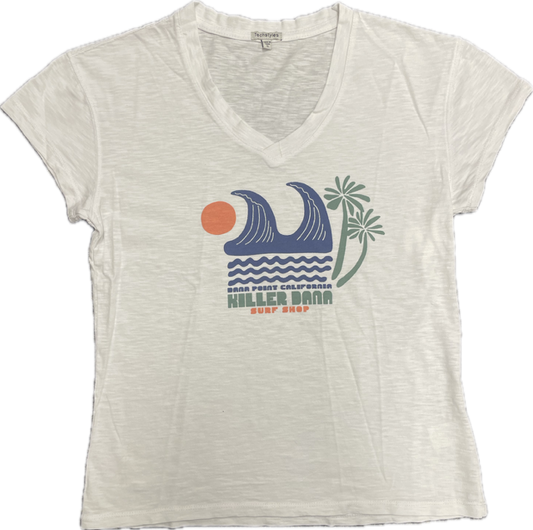 KD Wave of Life V-Neck - White