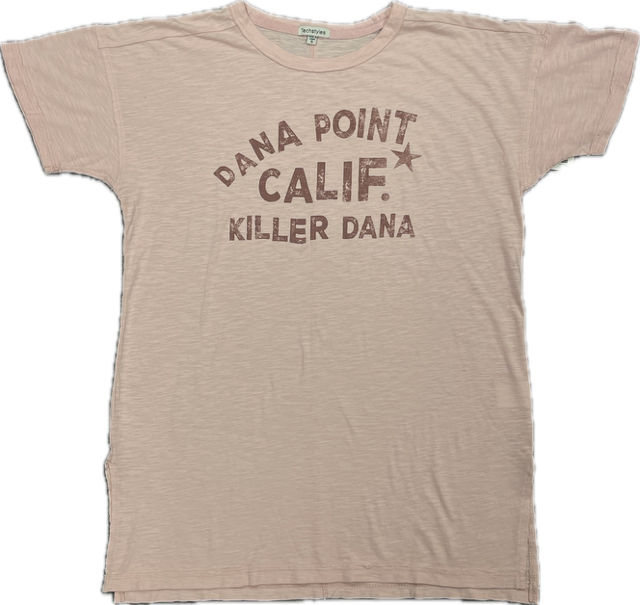 KD Carefree SS Tee Crew - Pink