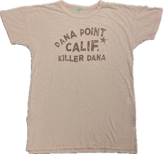 KD Carefree SS Tee Crew - Pink