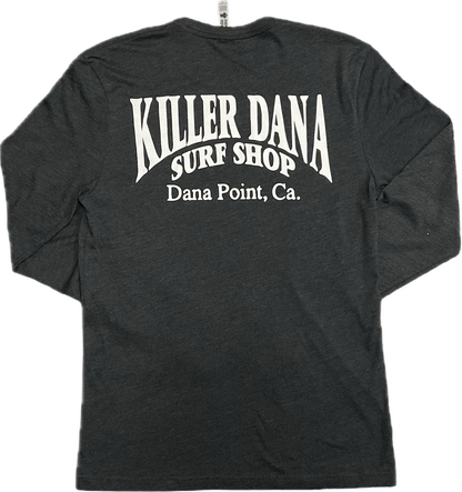 Killer Dana Arch Logo L/S Tee - Charcoal