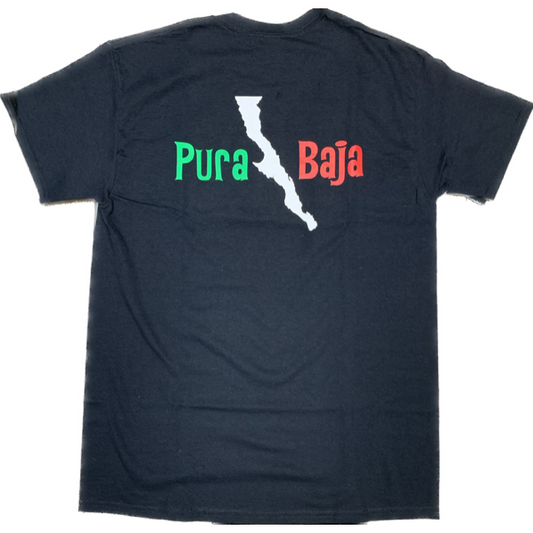 Pura Baja Flag SS Tee Black