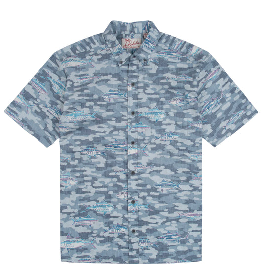 Kahala Slow Poke SS Woven - Grey