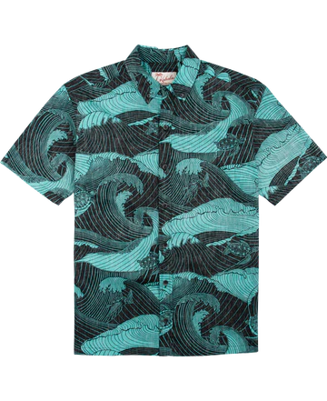 Kahala Honu Crush SS Shirt - Black