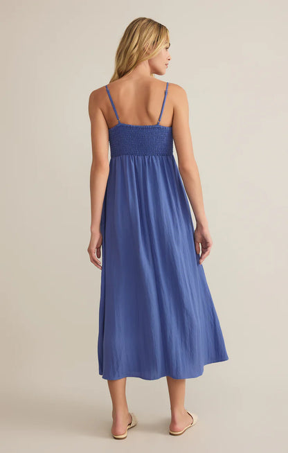 Z Supply Beachside Midi Dress - Blue