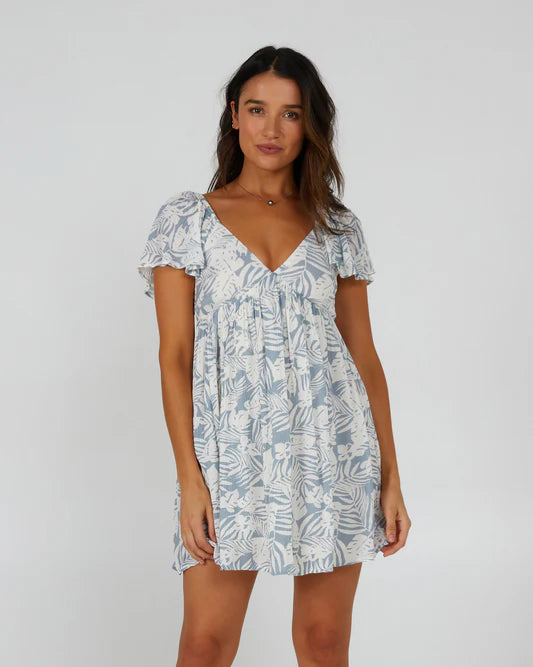 Salty Crew Mainland Dress - SeaBlue