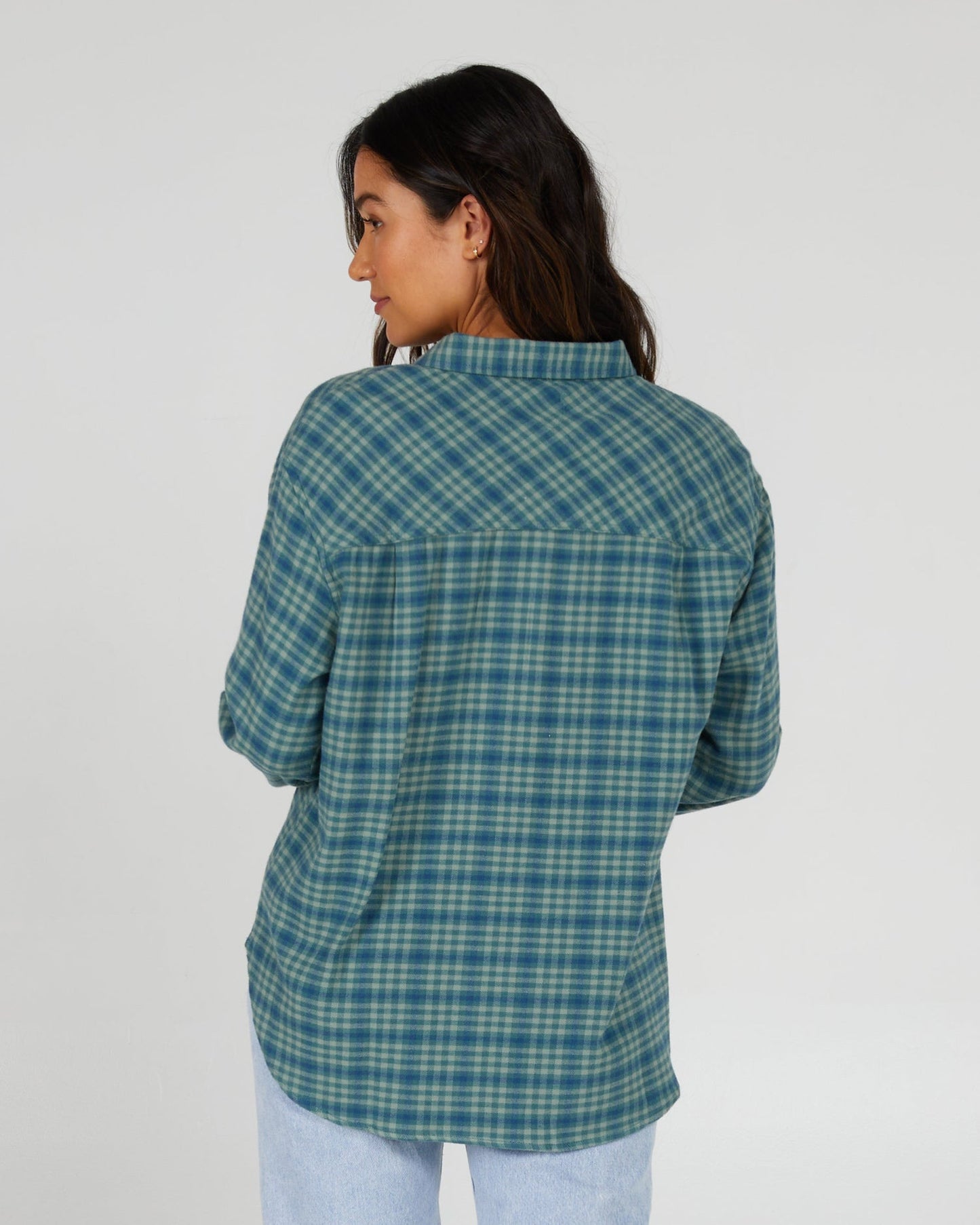 Salty Crew Shore Break Flannel - Sage