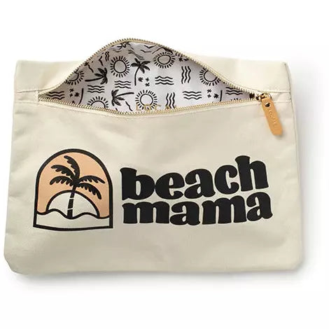 Local Beach Beach Mama Canvas Travel Bag